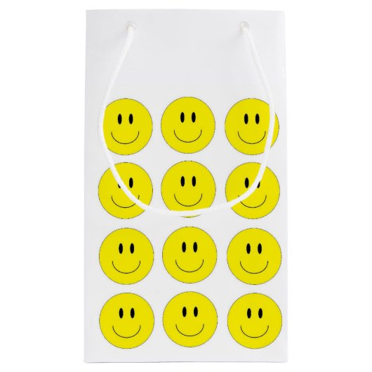 Sac de cadeau "de visage heureux" (Dos)