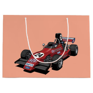 Sac de cadeau de voiture de course de Formule vint