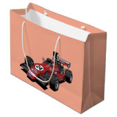 Sac de cadeau de voiture de course de Formule vint (Devant Angle)