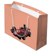 Sac de cadeau de voiture de course de Formule vint (Dos Angle)
