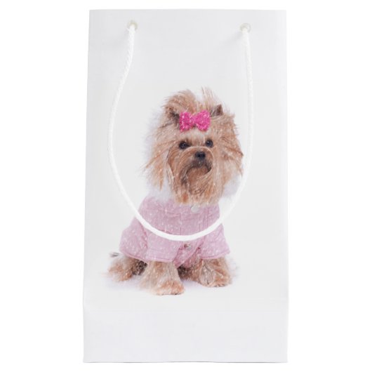Sac de cadeau de Yorkshire Terrier (Devant)