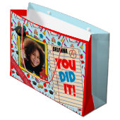 Sac de cadeau d'école maternelle/de photo (Devant Angle)