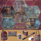 Sac de cadeau des dieux et déesses de l'eau