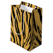 Sac de cadeau d'impression de tigre (Dos Angle)