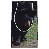 Sac de cadeau d'ours noir (Devant)