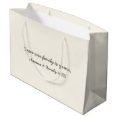 Sac de cadeau Eid Mubarak (Dos Angle)