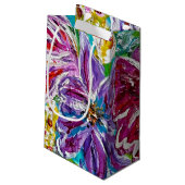 Sac de cadeau floral (Dos Angle)