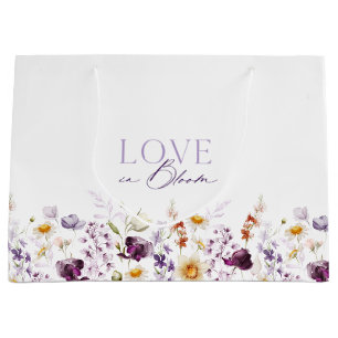 Sac de cadeau floral Love in Bloom