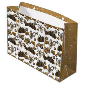 Sac de cadeau grand format Coco (solide) pour les (Dos Angle)