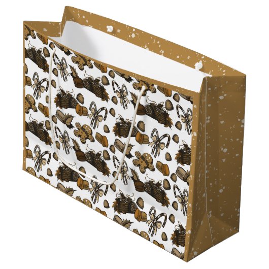 Sac de cadeau grand format Coco (solide) pour les (Devant Angle)