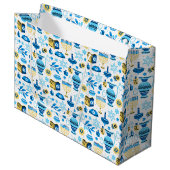 Sac de cadeau Hanukkah joyeux (Devant Angle)