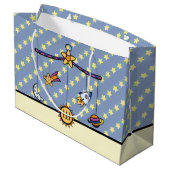 Sac de cadeau mobile Rêves d'espace (Dos Angle)