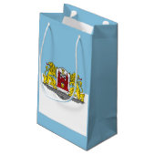 Sac de cadeau petit drapeau de Riga, Lettonie (Dos Angle)