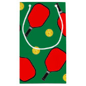 Sac de cadeau petit Noël de pickleball (Dos)