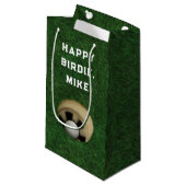 Sac de cadeau petit pour anniversaire de golf (Devant Angle)