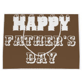 Sac de cadeau POUR des pères (Devant)