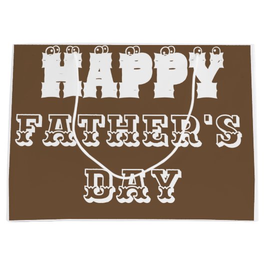 Sac de cadeau POUR des pères (Devant)