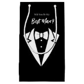 Sac de cadeau pour témoin de mariage (Devant)