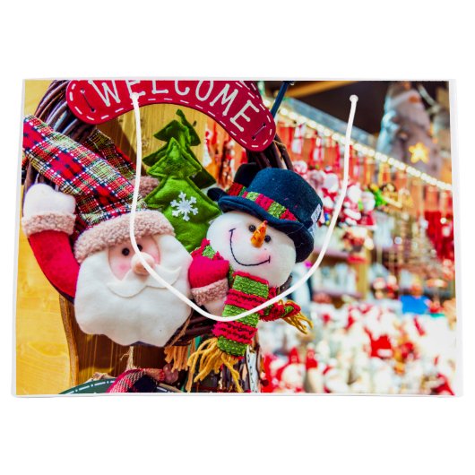 Sac de cadeaux de Noël (Devant)