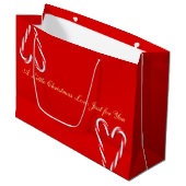 Sac de cadeaux de Noël (Devant Angle)