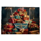 Sac de Cadeaux de Noël Presents Galore (Dos)