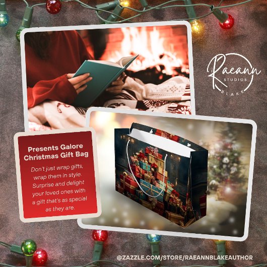 Sac de Cadeaux de Noël Presents Galore