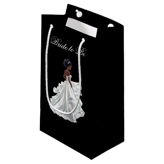 Sac de cadeaux pour future mariée de mariage (Devant Angle)