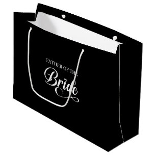 Sac de cadeaux pour le père de la mariée pour le m