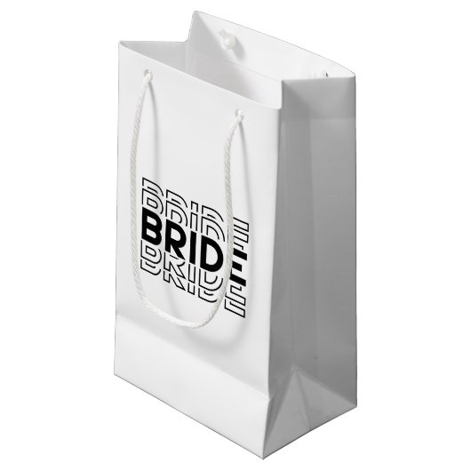 Sac de cadeaux pour mariée de mariage (Devant Angle)