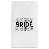 Sac de cadeaux pour mariée de mariage (Devant)