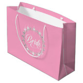 Sac de cadeaux pour mariée de mariage (Dos Angle)