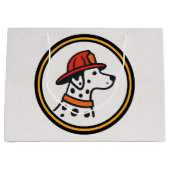 Sac de cadeaux pour pompiers (Devant)