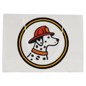 Sac de cadeaux pour pompiers (Dos)