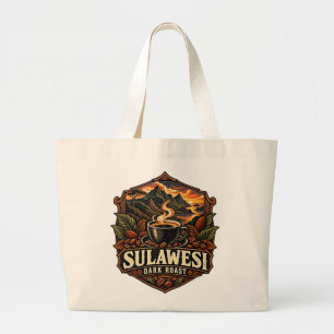 Sac de café indonésien vintage Sulawesi torréfié f