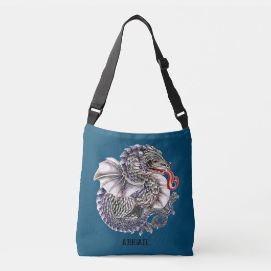 Sac de carrosserie Croix Dragon Bleu (Devant)