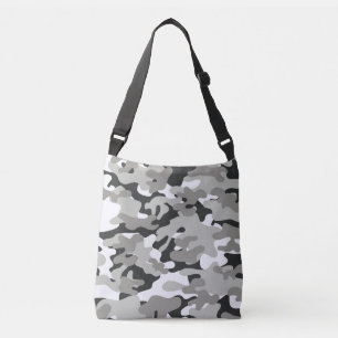 Sac de carrosserie de camouflage noir et gris