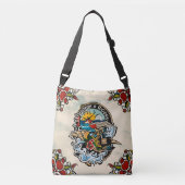 Sac de carrosserie de tatouage vintage - Desin d'a (Devant)