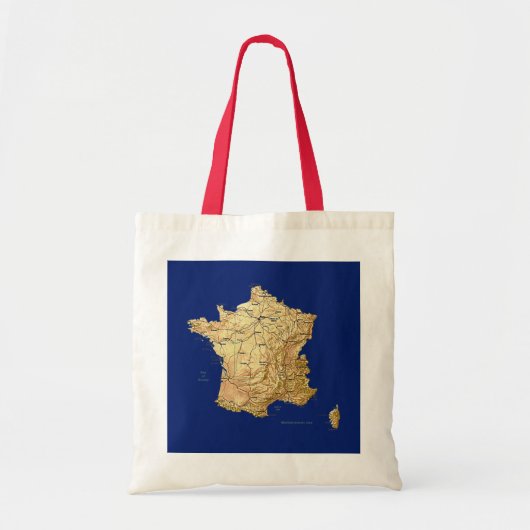 Sac de carte de la France (Devant)