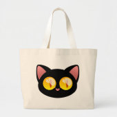 Sac de chat noir de Halloween (Devant)