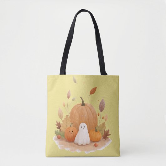 Sac de citrouilles d'Halloween mignons (Devant)