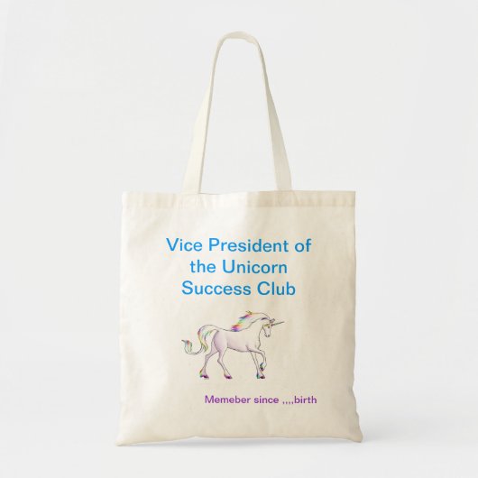 Sac de club de succès de licorne (Devant)