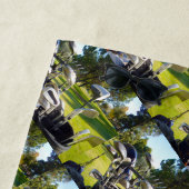 Sac De Clubs De Golf, Serviette De Plage (En situation)
