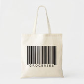 Sac de code barres d'épiceries (Devant)