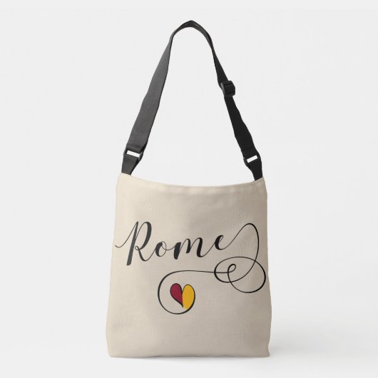 Sac de coeur de Rome, Italie, Drapeau romain (Devant)