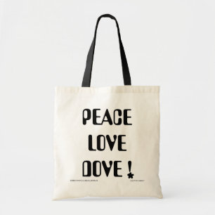 Sac de colombe Peace Love