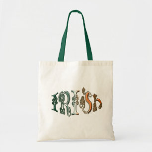 Sac de concepteur de couleurs de drapeau irlandais