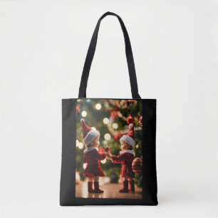 Sac de conception photo de Noël personnalisé