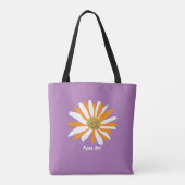 Sac de course fleur de printemps -Tote bags - (Dos)