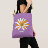 Sac de course fleur de printemps -Tote bags - (De près)