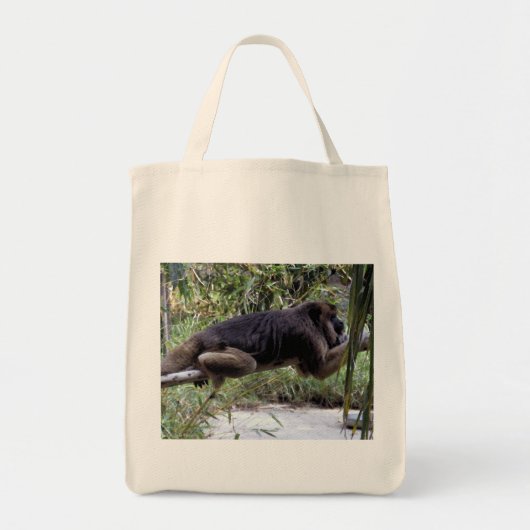 Sac de courses biologique pour singe hurleur (Devant)
